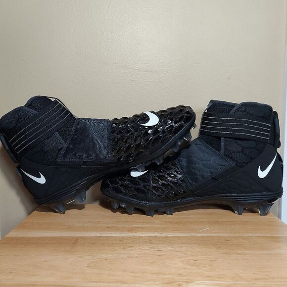 Nike Force Savage Elite 2 Football Cleats Black AH3999-001 Men's Size 16 - Picture 4 of 8